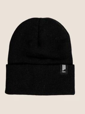 HOLLOW PERFORMANCE ALPACA BEANIE BLACK